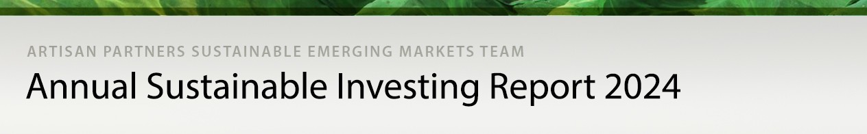 Annual Sustainable Investing Report
